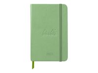Agenda Rhodiatime - 1 semaine sur 2 pages à l'horizontale - 10 x 15 cm - sauge - Rhodia