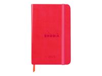 Agenda Rhodiatime - 1 semaine sur 2 pages à l'horizontale - 10 x 15 cm - coquelicot - Rhodia