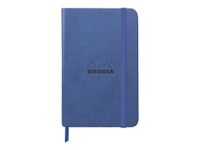 Agenda Rhodiatime - 1 semaine sur 2 pages à l'horizontale - 10 x 15 cm - bleu nuit - Rhodia