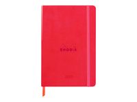 Agenda Rhodiatime - 1 semaine sur 2 pages à l'horizontale - 14,8 x 21 cm - coquelicot - Rhodia