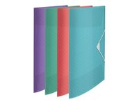 Esselte Colour'Breeze - Chemise polypro à 3 rabats - A4 - pour 150 feuilles - disponible dans différentes couleurs