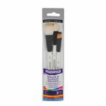 Daler-Rowney Graduate - Pack de 3 pinceaux naturels et synthétiques pour aquarelle