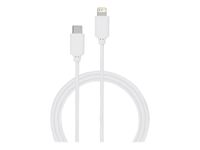 Bigben - câble de charge et de synchronisation USB/Connectique Lightning - 2 m - blanc