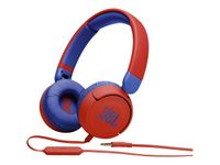 JBL Jr310 - casque filaire avec micro pour enfant - rouge
