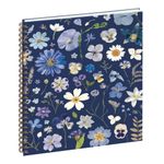 Agenda de bureau spiralé Chemin des Marettes Eurotime 22S - 1 semaine sur 2 pages - 18,5 X 22,5 cm - Bleu - Exacompta