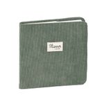 Agenda Colette avec répertoire - 1 semaine sur 2 pages - 16 x 16 cm - vert sapin - Quo Vadis
