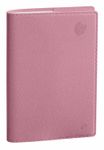 Agenda Equology - 1 semaine sur 2 pages - 16 x 24 cm - rose - Quo Vadis
