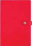 Agenda spiralé Lady Kent - 1 semaine sur 2 pages - 17 x 24,5 cm - rouge - Oberthur