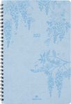 Agenda Primrose - 1 semaine sur 2 pages - 17 x 24,5 cm - bleu ciel - Oberthur