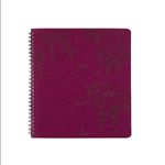 Agenda Primrose - 1 semaine sur 2 pages - 16,5 x 16,5 cm - prune - Oberthur