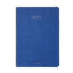 Agenda Eton - 1 semaine sur 2 pages - 22 x 28 cm - bleu - Oberthur