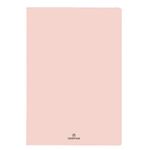 Agenda spiralé Perle - 1 semaine sur 2 pages - 17 x 24,5 cm - blush - Oberthur