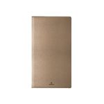 Agenda de poche spiralé Perle - 1 semaine sur 2 pages - 9,5 x 17,5 cm - sepia - Oberthur