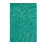 Agenda Astoria - 1 semaine sur 2 pages - 17 x 24,5 cm - feuillage - Oberthur