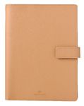 Agenda spiralé Milano - 1 semaine sur 2 pages - 22 x 28 cm - camel - Oberthur