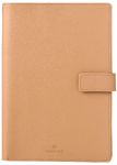 Agenda Milano - 1 semaine sur 2 pages - 17 x 24,5 cm - camel - Oberthur