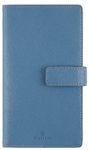 Agenda de poche spiralé Milano - 1 semaine sur 1 page et 1 page de notes - 11 x 18 cm - bleu denim - Oberthur