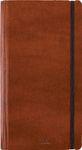 Agenda de poche Medicis - 1 semaine sur 2 pages - 9,5 x 17,5 cm - marron - Oberthur