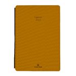 Agenda Stan - 1 semaine sur 1 page + 1 page de notes - 19 x 24,5 cm - moutarde - Oberthur