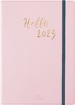 My Hello Agenda - 1 semaine sur 2 pages - A5 - blush - Oberthur