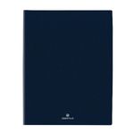 Agenda Odessa - 1 semaine sur 2 pages - 22 x 28 cm - bleu marine - Oberthur