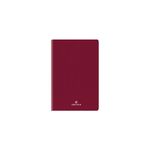 Agenda Odessa - 1 semaine sur 2 pages - 10 x 15 cm - bordeaux - Oberthur