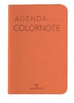 Agenda Colornote - 1 semaine sur 2 pages - 10 x 15 cm - corail - Oberthur