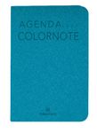 Agenda Colornote - 1 semaine sur 2 pages - 10 x 15 cm - turquoise - Oberthur