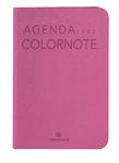 Agenda Colornote - 1 semaine sur 2 pages - 10 x 15 cm - fuchsia - Oberthur