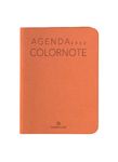 Agenda Colornote - 1 semaine sur 2 pages - 7,5 x 10,5 cm - corail - Oberthur