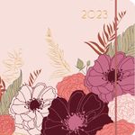 Agenda Giverny - 1 semaine sur 2 pages - 16,5 x 16,5 cm - nude - Oberthur