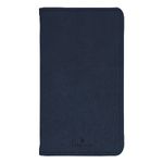 Agenda de poche Madère - 1 semaine sur 2 pages - 9,5 x 17,5 cm - bleu marine - Oberthur