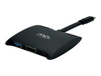 MCL Samar - station d'accueil USB Type C 3 ports - USB-A - HDMI - charge PD