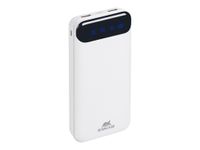 RIVACASE Rivapower VA2280 - powerbank / batterie de secours rechargeable pour smartphone - 20000 mAh - blanc