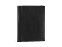 Agenda Maverick All Black - 1 semaine sur 2 pages - 17 x 22 cm - noir - Brepols