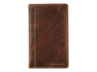 Agenda de poche Maverick Original - 1 semaine sur 2 pages - 9 x 16 cm - brun - Brepols