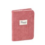 Agenda Colette avec répertoire - 1 semaine sur 2 pages - 10 x 15 cm - rose camélia - Quo Vadis