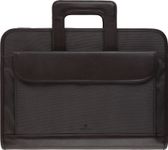 Victoria - conférencier a4 zippé - anneaux amovibles - marron