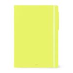 Agenda Colours Collection - 1 semaine sur 2 pages - 19,5 x 26,5 cm - vert citron - Legami