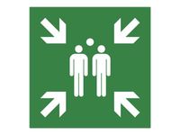 Exacompta - Panneau adhésif - 300 x 300 mm - point de rencontre