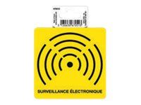 Exacompta - Pictogramme adhésif "surveillance électronique" - 100 x 100 mm