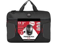 PORT Designs - Sacoche pour ordinateur portable 17,3" + souris - noir