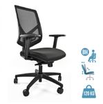 Fauteuil de bureau UNIT AIR - Accoudoirs en option - noir