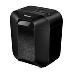 Fellowes Powershred LX25M - Destructeur de documents coupe croisée mini-cut - 6 feuilles - Corbeille 11,5 litres
