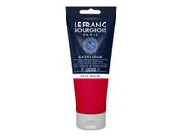 Lefranc Bourgeois - Peinture acrylique - rouge primaire - 200 ml