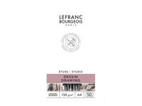 Lefranc Bourgeois Studio - Bloc de papier à dessin - A4 - 50 feuilles