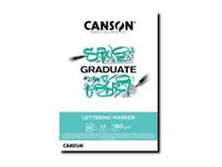 Canson Graduate Lettering Marker - Bloc dessin - 20 feuilles - A3 - 180 gr