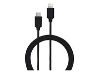Bigben Connected - câble de charge et de synchronisation USB-C/Connectique Lightning - 2 m - noir