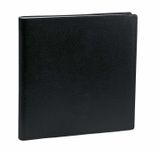 Quo Vadis - Agenda avec répertoire - Exécutif - Semainier Planning - Français - Impala - Noir - 14 mois de décembre à janvier - 16x16 cm - Papier Clairefontaine blanc - Fabrication française