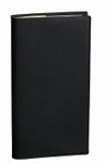 Agenda de poche Impala Planital - 1 semaine sur 2 pages - 8,8 x 17 cm - noir - Quo Vadis